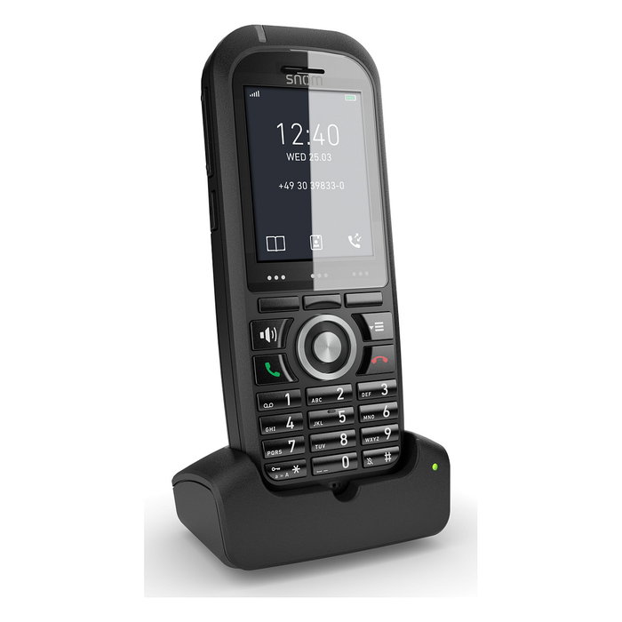 Snom M70 Teléfono Inalámbrico DECT Negro con Pantalla LCD de 2", 17h Conversación, 200h Standby, Batería Ión-Litio Snom M70 Teléfono Inalámbrico DECT Negro con Pantalla LCD de 2", 17h Conversación, 200h Standby, Batería Ión-Litio