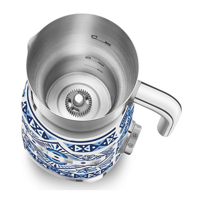 SMEG Dolce & Gabbana MFF01DGBEU Blu Mediterraneo Milchaufschäumer - Elaborador de Leche