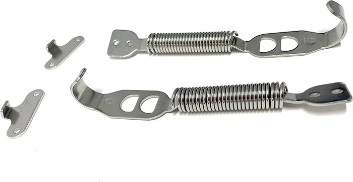 Occ Motorsport Kit de Cierre Maletero/Capot Muelle Plata
