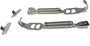 Occ Motorsport Kit de Cierre Maletero/Capot Muelle Plata