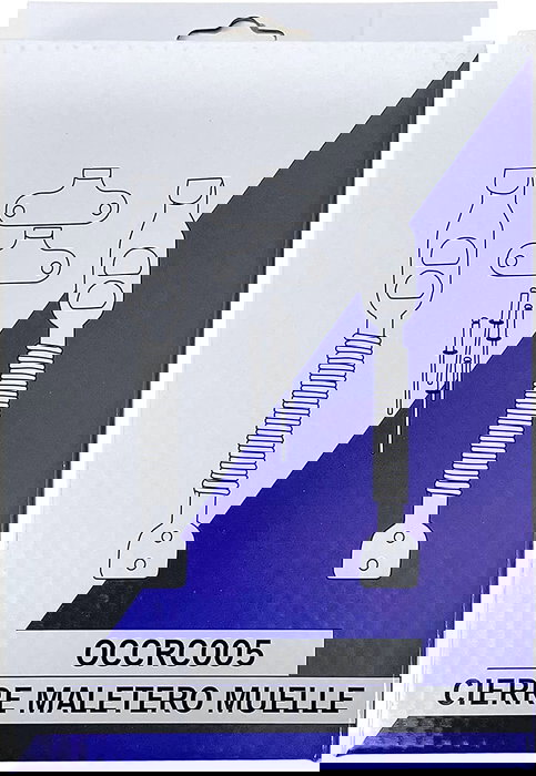 Cierre de Maletero OCC Motorsport OCCRC005 Plateado Muelle