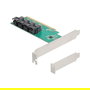DeLOCK 90777 Tarjeta PCI Express x16 a 4 x SFF-8643 Interno NVMe Bifurcation, Low Profile, Compatible con Windows y Linux