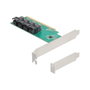 DeLOCK 90777 Tarjeta PCI Express x16 a 4 x SFF-8643 NVMe Low Profile