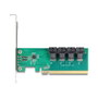 DeLOCK 90777 Tarjeta PCI Express x16 a 4 x SFF-8643 NVMe Low Profile
