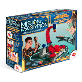 Bizak Juego de Mesa Misión Escorpión - Juego de Dados y Reflejos para Niños a Partir de 4 Años, Juego Familiar de Acción y Velocidad