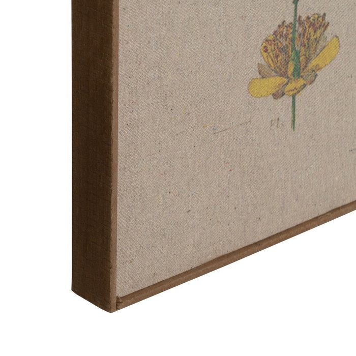 Cuadro Impresión Hojas 2/M Dm-Madera 60 X 3 X 80 cm (Set de 2)