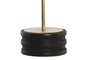 DKD Home Decor Globo Terráqueo Mango Metal Dorado y Negro