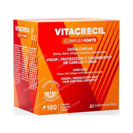 Vitacrecil Complex Forte Vitacrecil | Capsulas anticaída cabello 180 uds