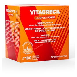 Vitacrecil Complex Forte Vitacrecil | Capsulas anticaída cabello 180 uds