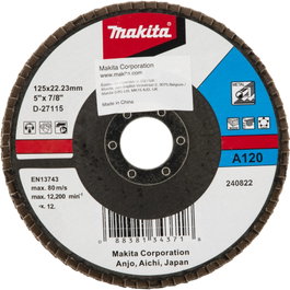 Makita Disco de Láminas 125mm A120