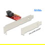 DeLOCK 89535 - Tarjeta Adaptadora PCI Express x4 NVMe a SAS SFF-8643 Interna Low Profile, PCIe 3.0, 12 Gbit/s