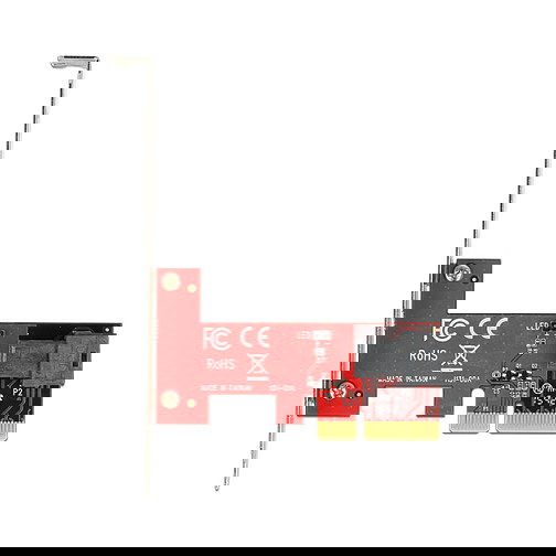 DeLOCK 89535 - Tarjeta Adaptadora PCI Express x4 NVMe a SAS SFF-8643 Interna Low Profile, PCIe 3.0, 12 Gbit/s