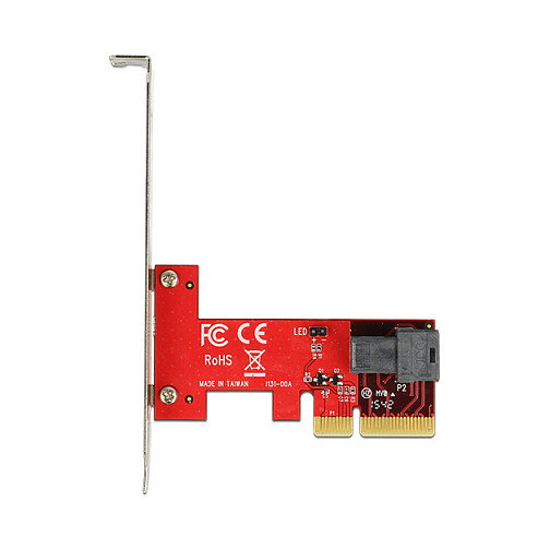 DeLOCK 89535 Tarjeta de expansión PCIe x4 a 1 x SFF-8643 NVMe Low Profile DeLOCK 89535 Tarjeta de expansión PCIe x4 a 1 x SFF-8643 NVMe Low Profile