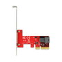 DeLOCK 89535 Tarjeta de expansión PCIe x4 a 1 x SFF-8643 NVMe Low Profile