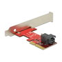DeLOCK 89535 Tarjeta de expansión PCIe x4 a 1 x SFF-8643 NVMe Low Profile