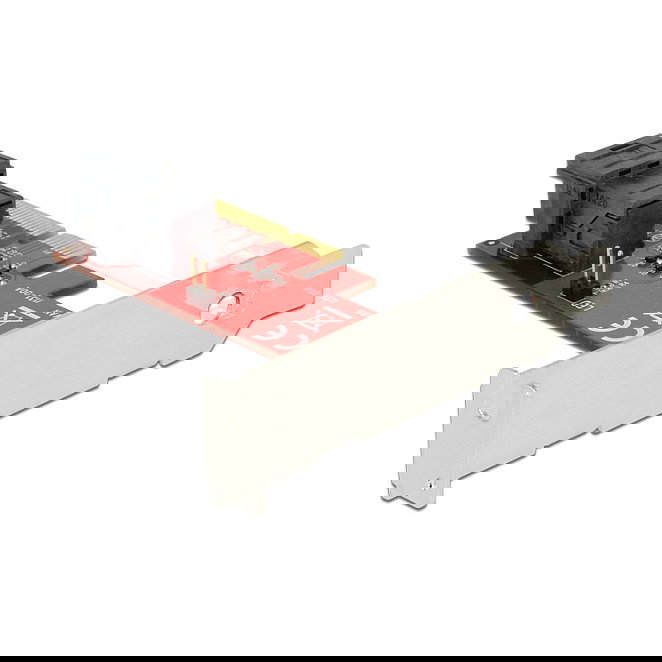 DeLOCK 89535 - Tarjeta Adaptadora PCI Express x4 NVMe a SAS SFF-8643 Interna Low Profile, PCIe 3.0, 12 Gbit/s