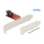 DeLOCK 89535 Tarjeta de expansión PCIe x4 a 1 x SFF-8643 NVMe Low Profile