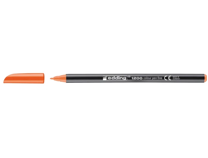Edding Rotulador 1200 Naranja Punta Redonda