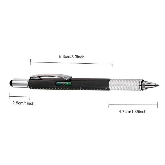 Workpro Bolígrafo 5 en 1 Negro