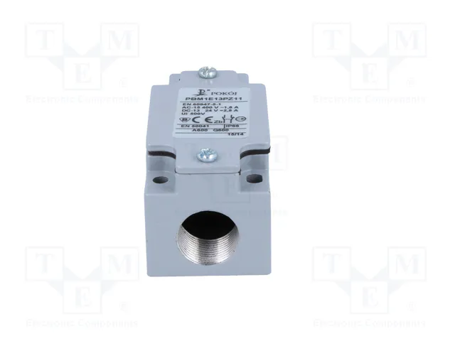 POKÓJ Interruptor de fin de carrera con roldana de acero Ø12mm NO+NC