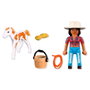 Playmobil Duo Pack Jinete Con Caballo 72026