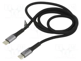 LogiLink Cable USB-C a USB-C 100W 1m Negro