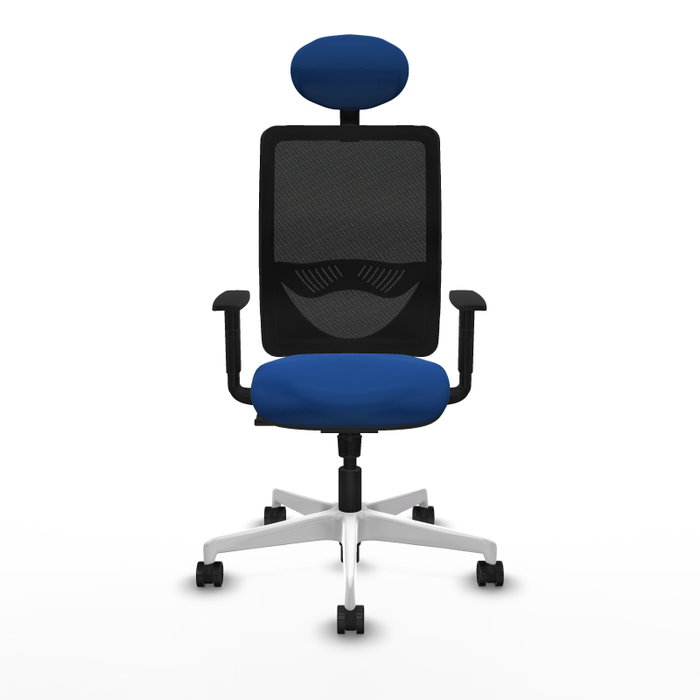 PIQUERAS Y CRESPO Silla de oficina Zulema con mecanismo Sincro Azul y Negro PIQUERAS Y CRESPO Silla de oficina Zulema con mecanismo Sincro Azul y Negro