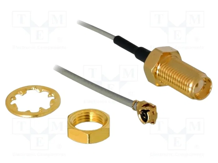 DeLOCK 89919 Cable coaxial SMA hembra a MHF I macho de 1 m DeLOCK 89919 Cable coaxial SMA hembra a MHF I macho de 1 m