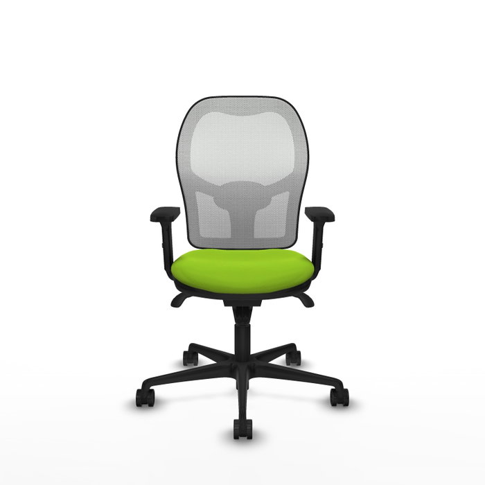 PIQUERAS Y CRESPO Silla de oficina Jorquera Sincro Pistacho y Blanco PIQUERAS Y CRESPO Silla de oficina Jorquera Sincro Pistacho y Blanco