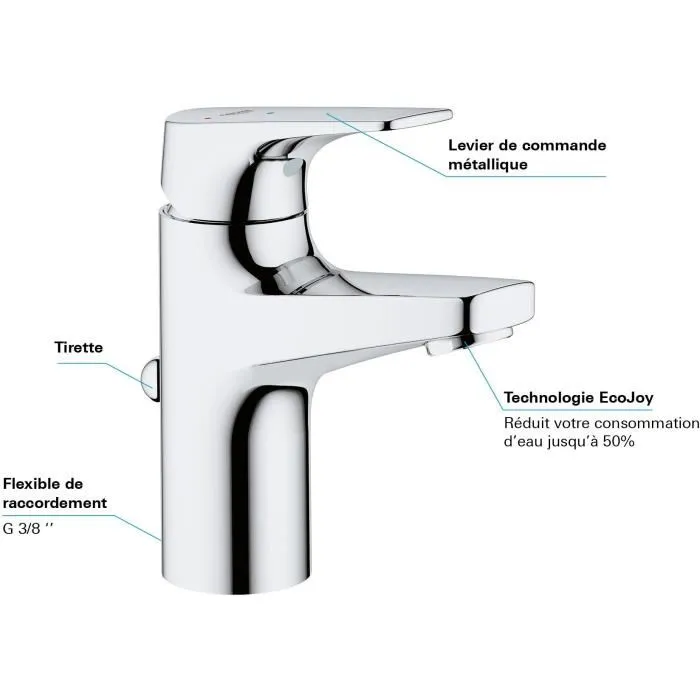 Grohe Mezclador Monomando de Lavabo Tamaño S