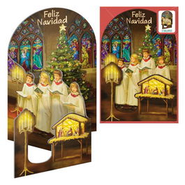 Christmas Dohe Escenas Desplegables 115X170 Cantando A La Navidad (Set de 6)