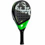 Pala de Pádel Lok Sports Carb-On Flow Negro Verde limón