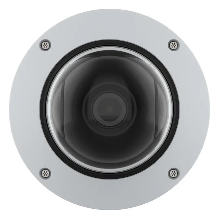 Axis 02616-001 Cámara de Vigilancia IP PTZ Exterior 4K 2688x1512 Píxeles con Visión Nocturna, PoE, Almohadilla para Pared, Resistencia IP66 IK10, Blanco