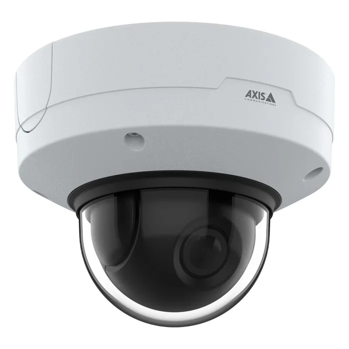 Axis 02616-001 Cámara de Vigilancia IP PTZ Exterior 4K 2688x1512 Píxeles con Visión Nocturna, PoE, Almohadilla para Pared, Resistencia IP66 IK10, Blanco