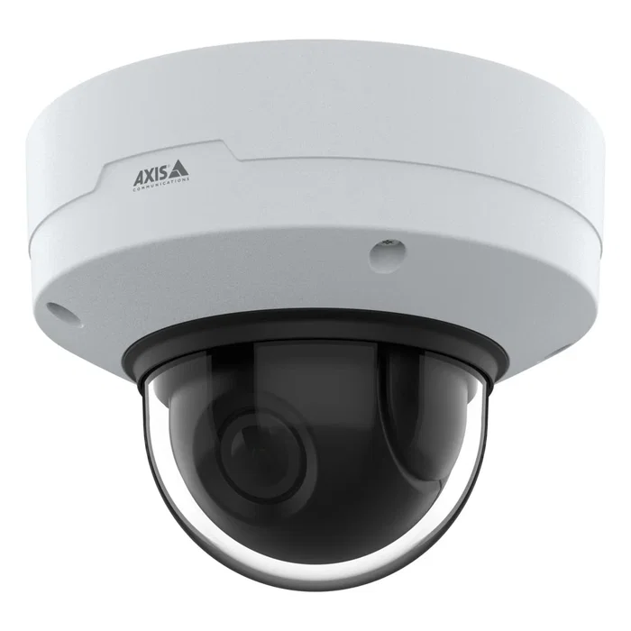 Axis 02616-001 Cámara de Vigilancia IP PTZ Exterior 4K 2688x1512 Píxeles con Visión Nocturna, PoE, Almohadilla para Pared, Resistencia IP66 IK10, Blanco