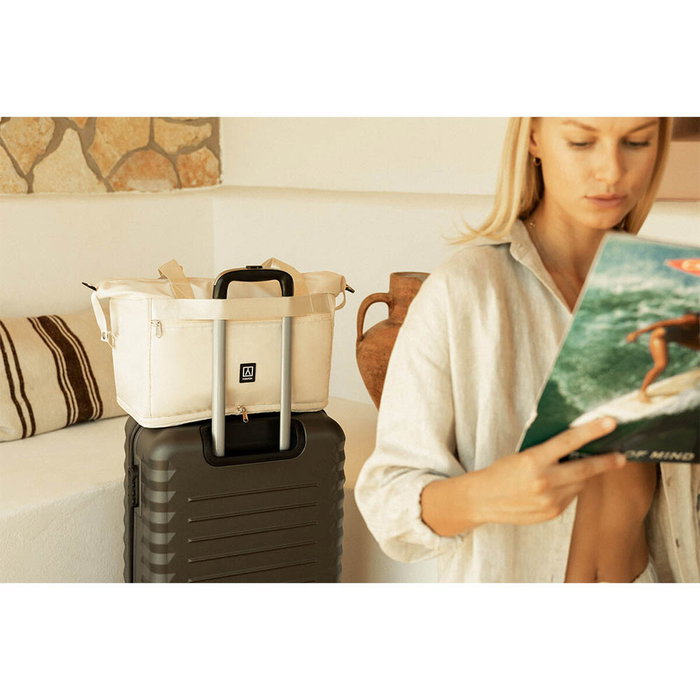 Numada Bolsa de avión beige 25 - 35 l