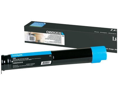 Lexmark C950X2CG Cartucho de Tóner Cian Lexmark C950X2CG Cartucho de Tóner Cian