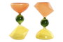 DKD Home Decor Reloj de Arena de Cristal 30 Minutos