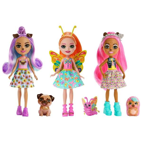 Mattel Muñeca Enchantimals 15 cm - Modelos Surtidos