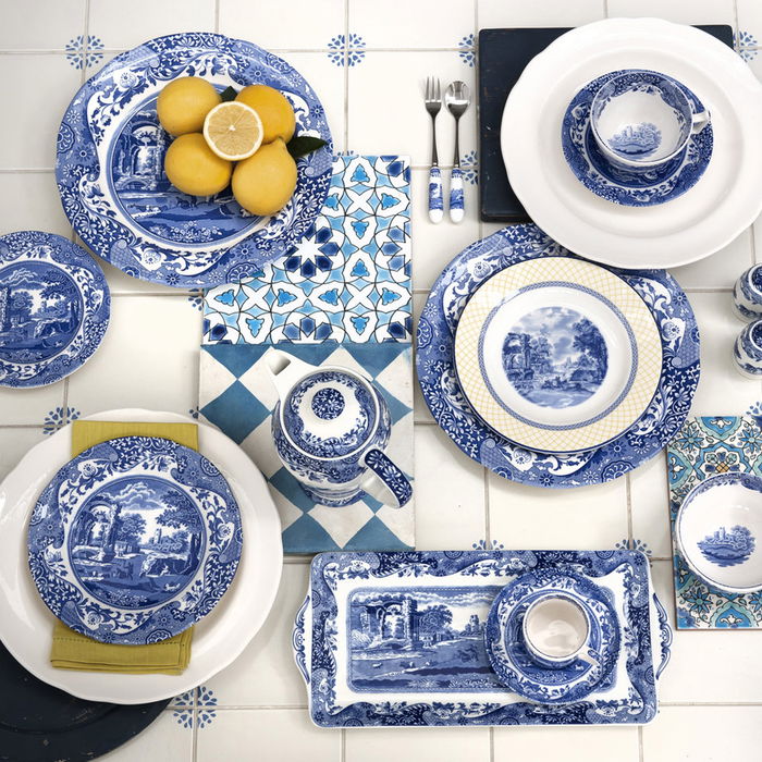 Spode Plato Presentación Blue Italian Diámetro 30 cm
