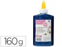 Liderpapel Purpurina Pegamento Fantasía Azul Metalizado Bote de 160 g