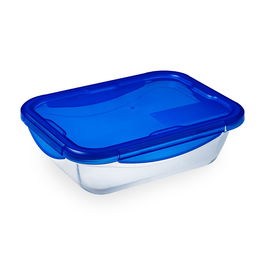 Hermético Rectangular Boro Cook&Go Pyrex® 20,5x15,5x6 cm - 0,8 L