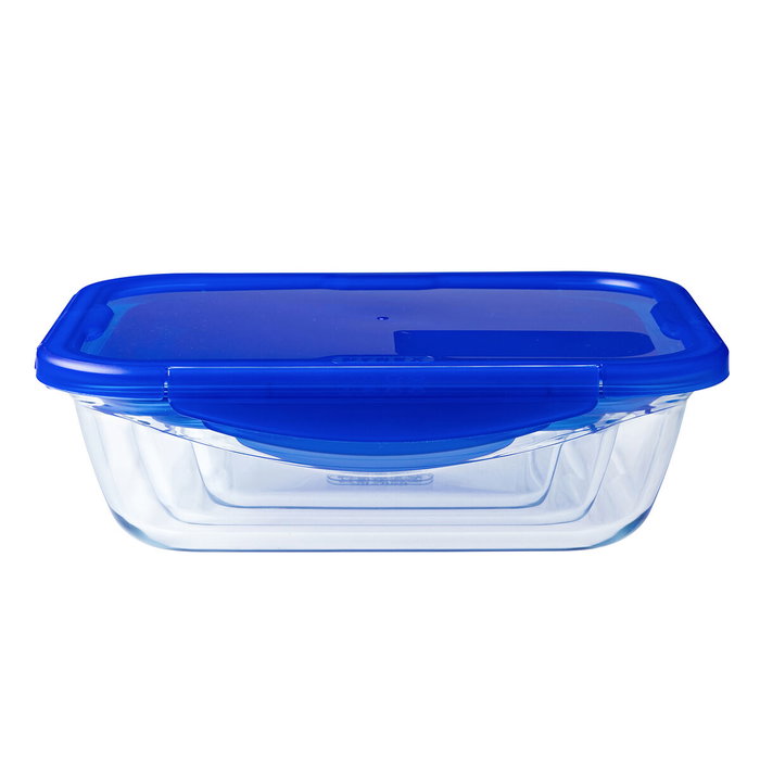 Pyrex® Cook&Go Recipiente Hermético Rectangular de Vidrio 0,8 L