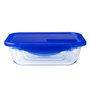 Pyrex® Cook&Go Recipiente Hermético Rectangular de Vidrio 0,8 L
