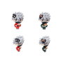 Megahouse Set de Figuras con Postales Naruto Shippuden - 10 Figuras de PVC de 6 cm en Caja con Ventana