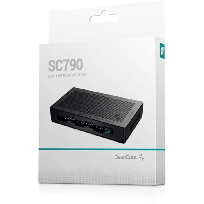 Deepcool SC790 Hub + Luft ARGB Control para Ventiladores y Iluminación LED
