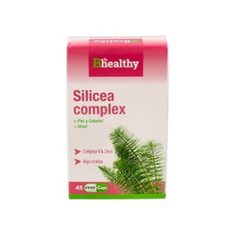BIOVER Silicea Complex 45 Cápsulas para Piel, Cabello y Uñas con Zinc y Biotina
