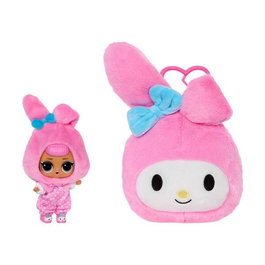 MGA - Bola Peluche Reversible Muñeca L.O.L. Surprise Loves Hello Kitty & Friends Modelos Surtidos, en Español