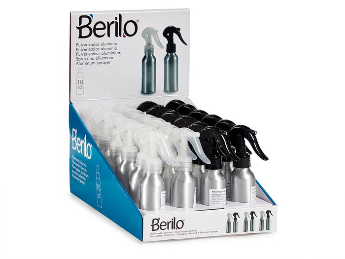 Berilo Pulverizador Aluminio 100ml Surtido de 2 Colores Berilo Pulverizador Aluminio 100ml Surtido de 2 Colores