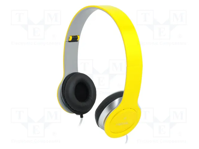 LOGILINK Auriculares con Micrófono Amarillo con Jack 3,5mm LOGILINK Auriculares con Micrófono Amarillo con Jack 3,5mm